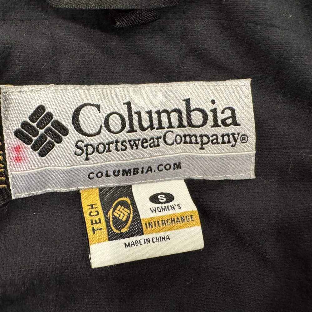 Columbia Titanium Omni-Tech Women's Small Ski Jacket Black Waterproof - Picture 4 of 5